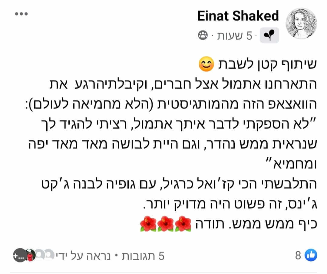 צילום המסך המקורי של העדות, עם סימון המשפטים הנבחרים